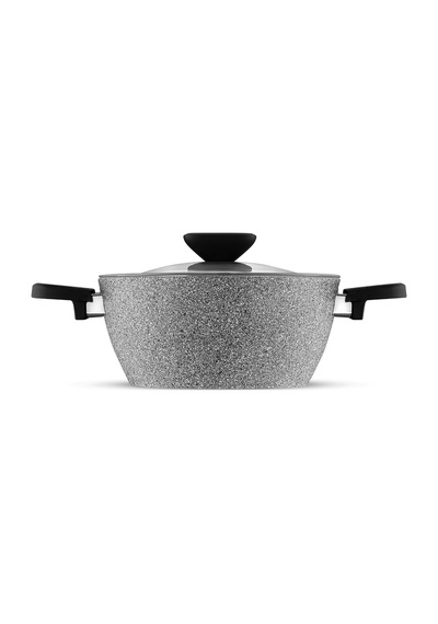Fortis Granit 7 Parça Tencere Seti Gri