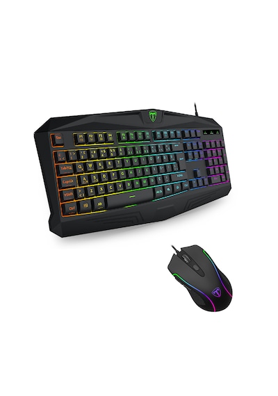 T-dagger Bundle - Tanker T-tgk106 104 Tuş Membran Türkçe Oyuncu Klavyesii Ve Lynx T-tgm110 Kablolu Gaming Mouse Optik