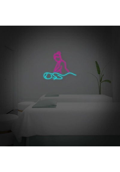 Masaj Cilt Bakımı Neon Led Tabela