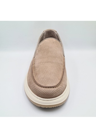 Greyder 64696 Vizon Nubuk Deri Erkek Casual Comfort Ayakkabı Vizon