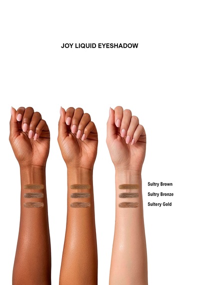 Likit Göz Far Sultry Gold 01 / 14 Saate Kadar Kalıcı Hızlı Kuruyan Islak Görünüm Ve İpeksi Bitiş Gliserin İçerikli Mousse Yapı / My Joy Liquid Eyeshadow