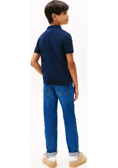 Tommy Hilfiger Erkek Çocuk Tişört Kb0kb10007-16284 Mavi