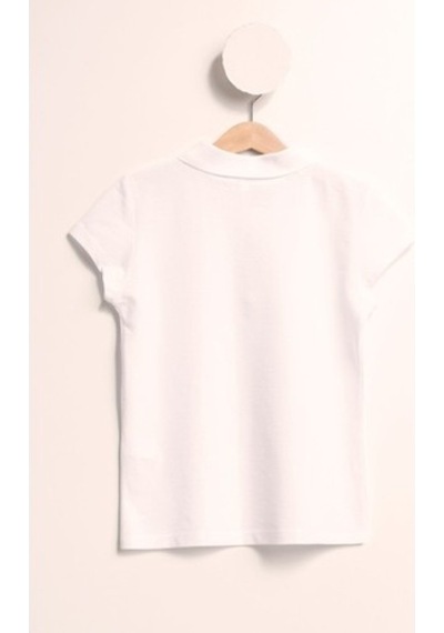 Defacto I0427a6-22y Kız Çocuk T-shirt I0427A6-R4478 Beyaz