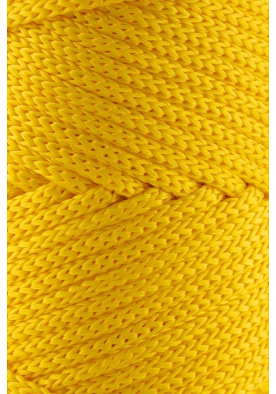 5 Mm - 400 Gr Polyester Makrome Ipi Sarı 95 M Polyester Makrome Ip Supla Ip Ve Çanta Ipliği