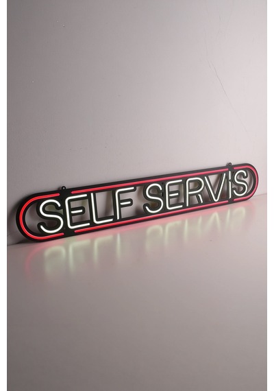 Self Servis Neon Dekor