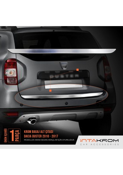 intakrom Dacia Duster Krom Bagaj Alt Çıtası 2010 -2017 N11.2797