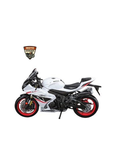 Suzuki Gsx-r1000 Maket - 1:9 Büyük Ölçek Işıklı Beyaz