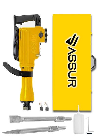 Assur ASR514 1800 W 16 KG Darbeli Kırıcı Delici Hilti Sarı