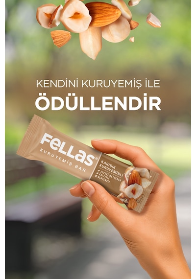 Karışık Kuruyemiş Bar 30g x12 Adet