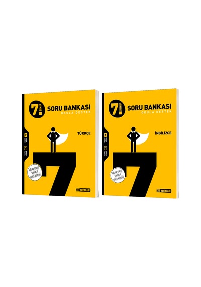 Hız 2027 7. Sınıf Türkçe + İngilizce Bağlam Temelli Soru Bankası Seti 2 Kitap Maarif Model