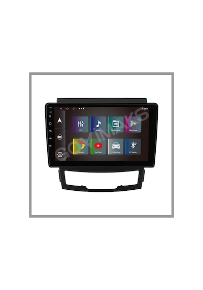 Govimaks Ssangyong Korando 2010-2013 Uyumlu 4gb Ram 64gb Hafıza Androıd Multımedıa Teyp 9"