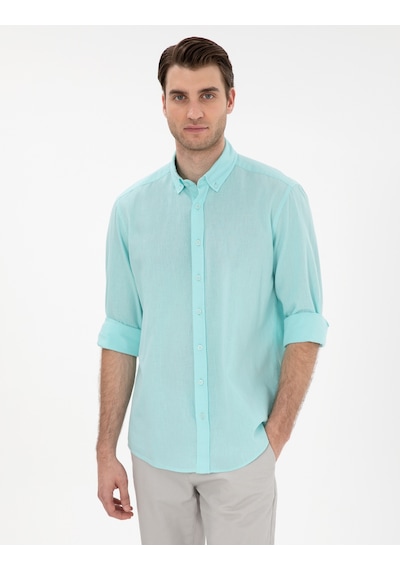 Pierre Cardin Erkek Nil Gömlek Desenli 50303388-vr083 Nil