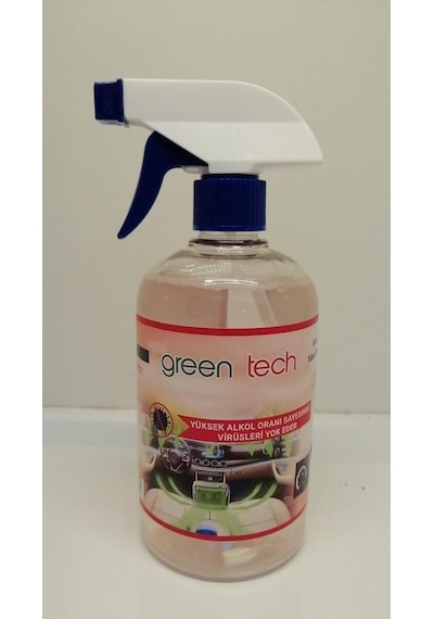 Green Tech Araç Içi Temizleme Dezenfektasyon Spreyi 500 ML
