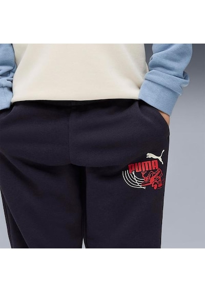 Puma Little Runners Çocuk Siyah Eşofman Altı Siyah