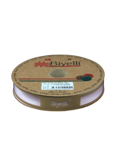 Biye Saten Katlı 095 Açık Pembe 2 Cm 25 Metre %100 Polyester