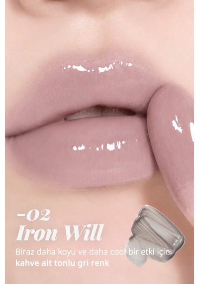 Ağırlık Hissi Oluşturmayan Parlak Bitişli Tint Perıpera Mood Glowy Tint 02 Iron Will