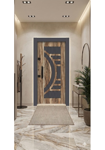 Ay Seri Si Elegance Güvenli K Kapisi Çeli K Kapi - Vi Lla Kapisi 209 X 106 X 92