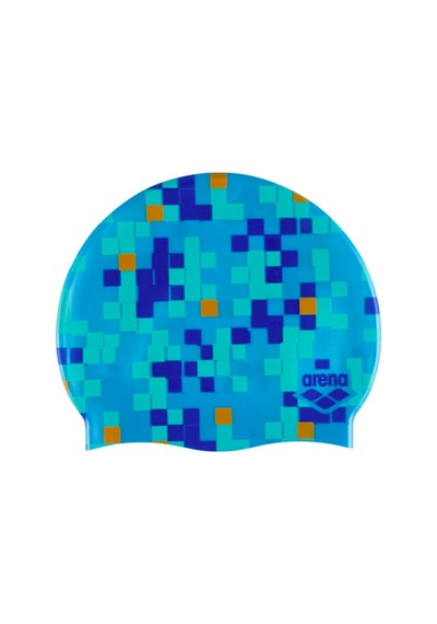 Arena Print 2 Pool Tiles Unisex Çok Renkli Yüzücü Bone 1e368267 Mavi