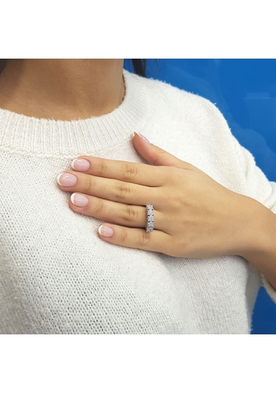 Lova 2 Karat Beştaş Görünümlü Pırlanta Yüzük - 1020305