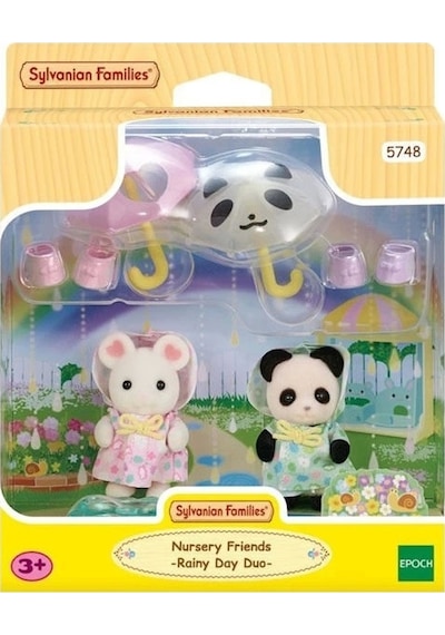 5748 Sylvanian Families Anaokulu Arkadaşları Yağmurlu Gün İkilisi +4 Yaş