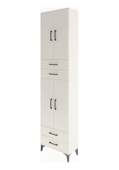 Arges Dolap 3 Raflı 4 Çekmeceli 4 Kapaklı 60x30x243 Aytaşı-ay... Aytaşı