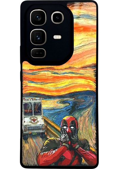 İnfinix Note 50 Pro Deedpool Tasarımlı Glossy Telefon Kılıfı Çok Renkli