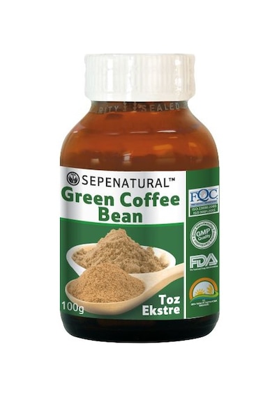 Sepe Natural Green Coffee Extract Yeşil Kahve Ekstresi Toz 100 G