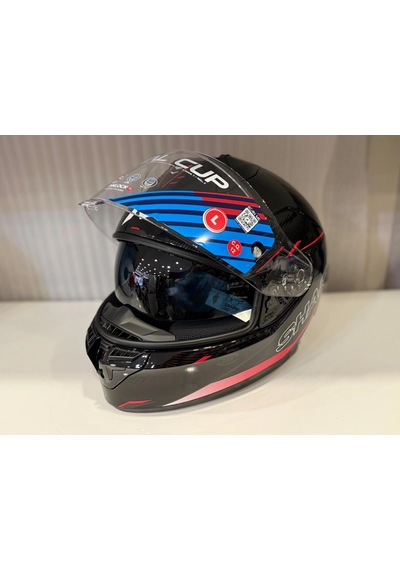 Kask Shark Skwal Cup Speed-tech Siyah/kırmızı