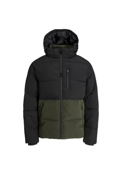 Jack & Jones Jjeowen Puffer Erkek Şişme Mont Su Geçirmez, Soğuk Hava Koruması, Günlük Kışlık Ceket Rosin