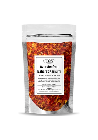 Tos The Organic Spices Azor Acafroa Baharat Karışımı 250 G