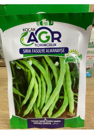 Agr Sırık Fasulye Almanayşe Tohum 25 Gr