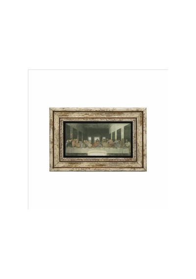 Son Akşam Yemeği Leonardo Da Vinci, 149 Lar Baskılı Taş Tablo 20x30