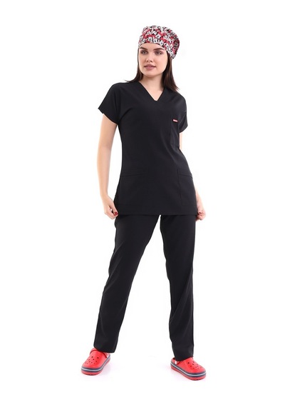 Bflex Unisex Likralı Yarasa Kol Takım - 6403 Siyah-6911 6403 Siyah Soft