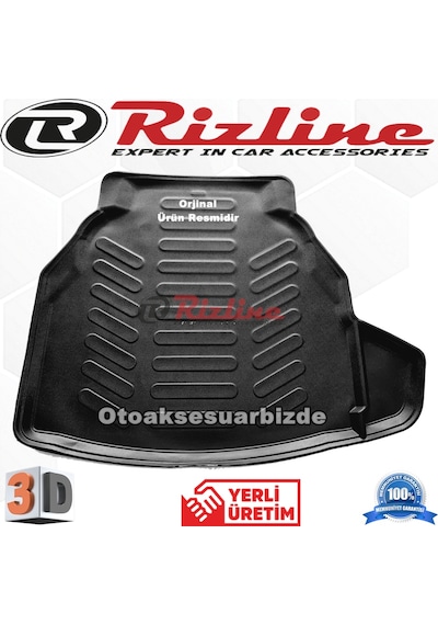 Mercedes C200 3D Bagaj Havuz Paspası W205 2014-2020 Arası Rizline N11.15974