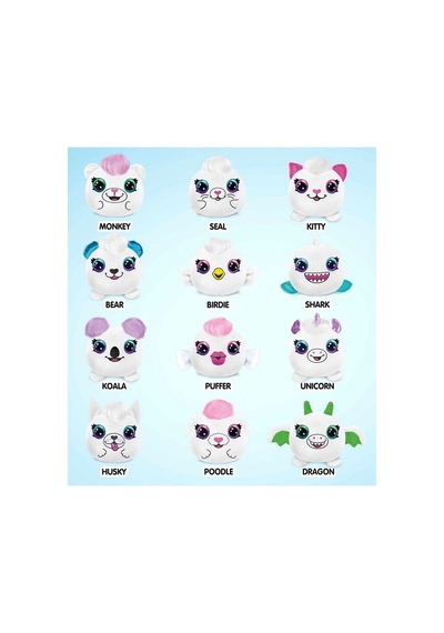 Airbrush Plush Peluş Sürpriz Mini Kit - S00028796 -1 Adet Stokta Olan Gönderilir