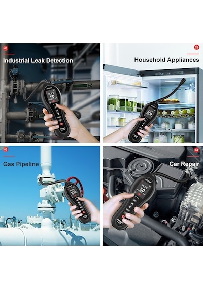 Flybuy Springsun Nf-604 Freon Kaçak Dedektörü, Klima Ve Otomobil Soğutucu Kaçak Tespiti