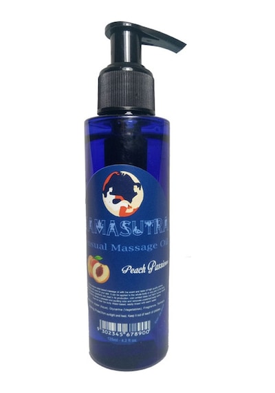 Kamasutra Sensual Peach Pleasure Massage Oil Aromatik Şeftalili Er0tık Masaj Yağı 125 Ml