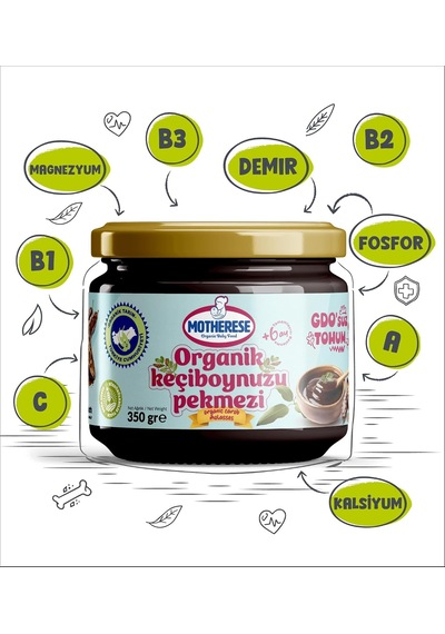Organik Keçiboynuzu Pekmezi 350gr