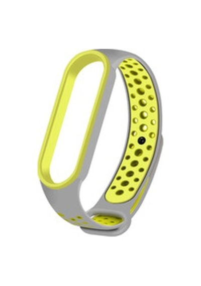 Xiaomi Mi Band 5 Krd-02 Silikon Kordon - Sarı