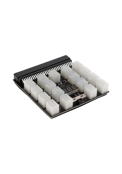 Atx 6 Pın Breakout Board Adaptörü Güç Kaynağı Led Kesme Panosu 17 Port