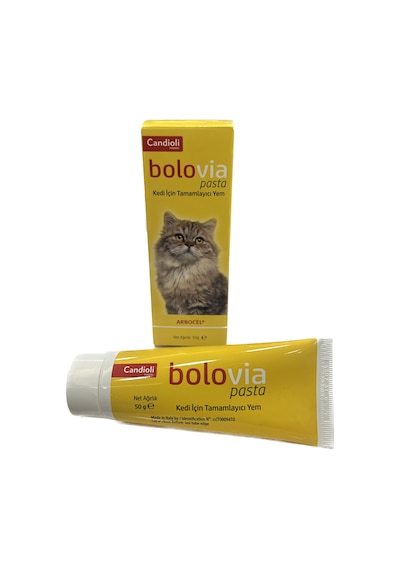 Candioli Bolovia Kedi İçin Tamamlayıcı Yem Pasta 50 G