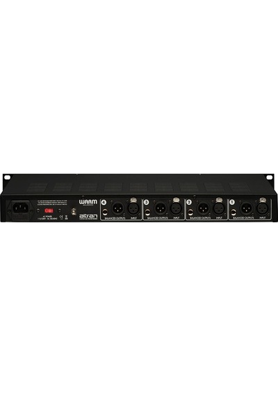 Wa-412 412 Tipi, 4 Kanal, Trasformatörlü, Profesyonel Mikrofon Preamp