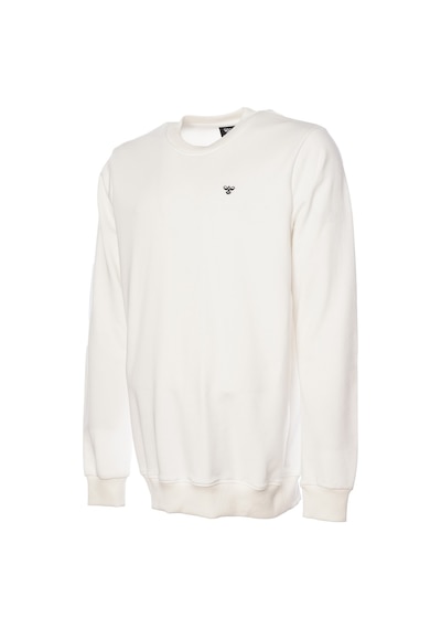 Hummel T-ıc Ico Erkek Beyaz Yuvarlak Yaka Sweatshirt Beyaz