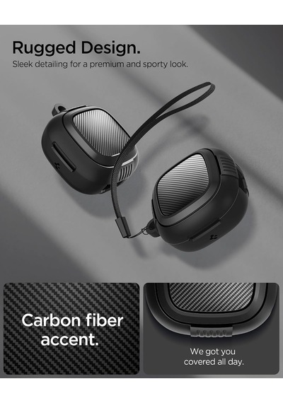 Audio Tws P20 İle Uyumlu Kılıf Rugged Armor Matte Black - Acs07967