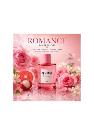 Romance Cassis Greyfurt Misk Gülü Gül Yasemin Musk Sandalwood Kadın Parfüm Edp 100 Ml Diğer
