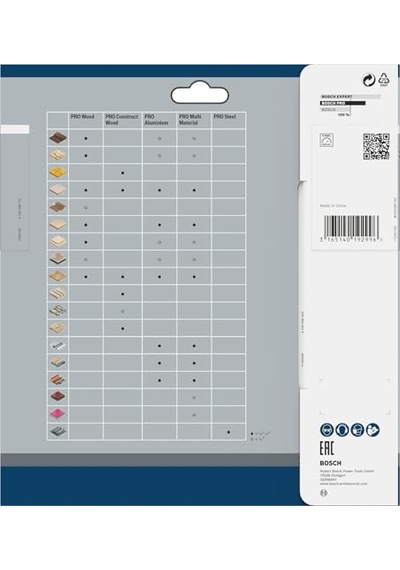 Professional Accessories - Standard For Serisi Çoklu Malzeme İçin Daire Testere Bıçağı 190 30 Mm 54 Diş çok renkli