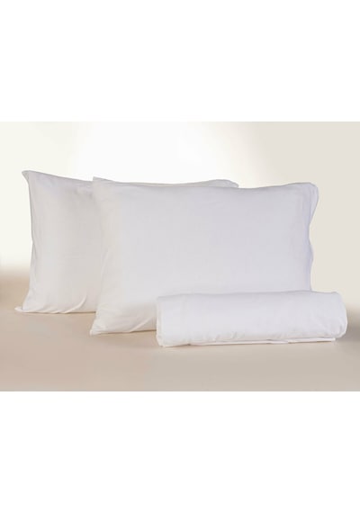 Doqu Home Penye Çarşaf Takımı Çift Kişilik - Beyaz