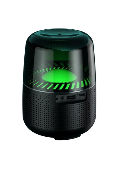 Rgb Işıklı 1800mah Taşınabilir Şarj Edilebilir Kablosuz Bluetooth Hoparlör F37