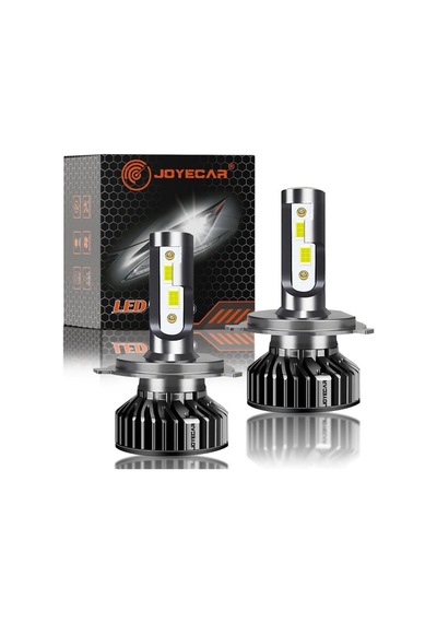 Joyecar 12v H4 Csp Led Xenon Far Ampul Seti 70w 6500k 12000 Lümen
