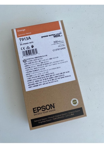 Epson T913A Ultrachrome Turuncu Kartuş (2024) - SC-P5000/5070 Uyumlu Kartuş